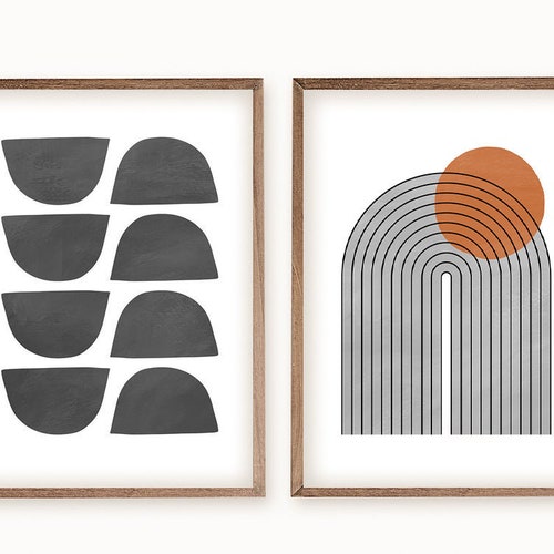 Printable Art Mid Century Modern Art Prints Abstract - Etsy