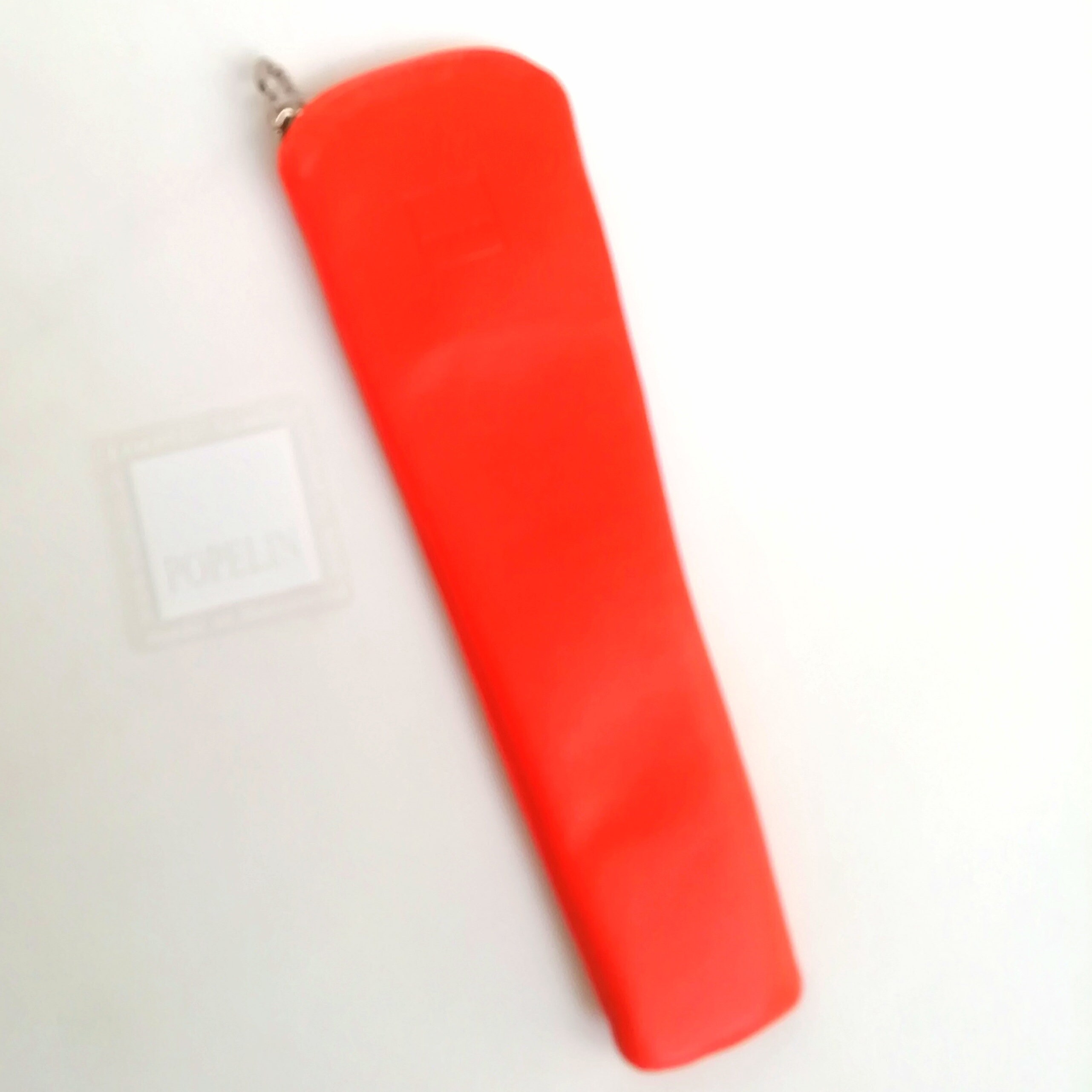 Hand Fan Case Orange Case With Zipper Fashion Accessory Etsy