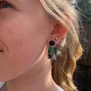 Abbey Road Earrings. | Polymer Clay