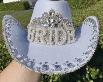 Cowboy Bride hat
