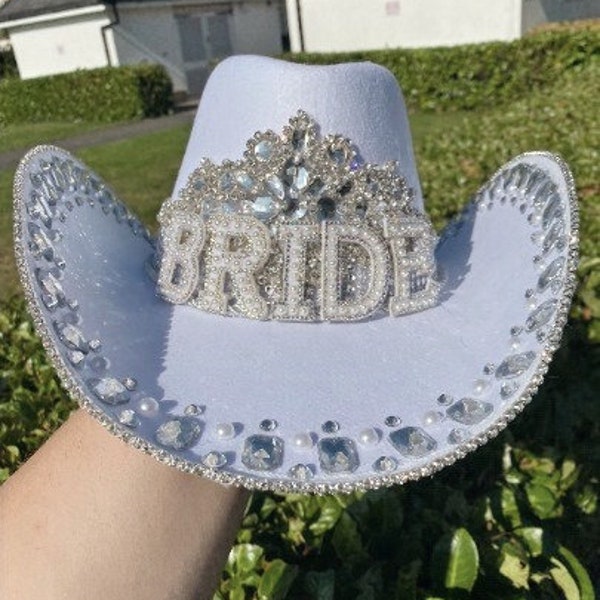 Cowboy Bride hat