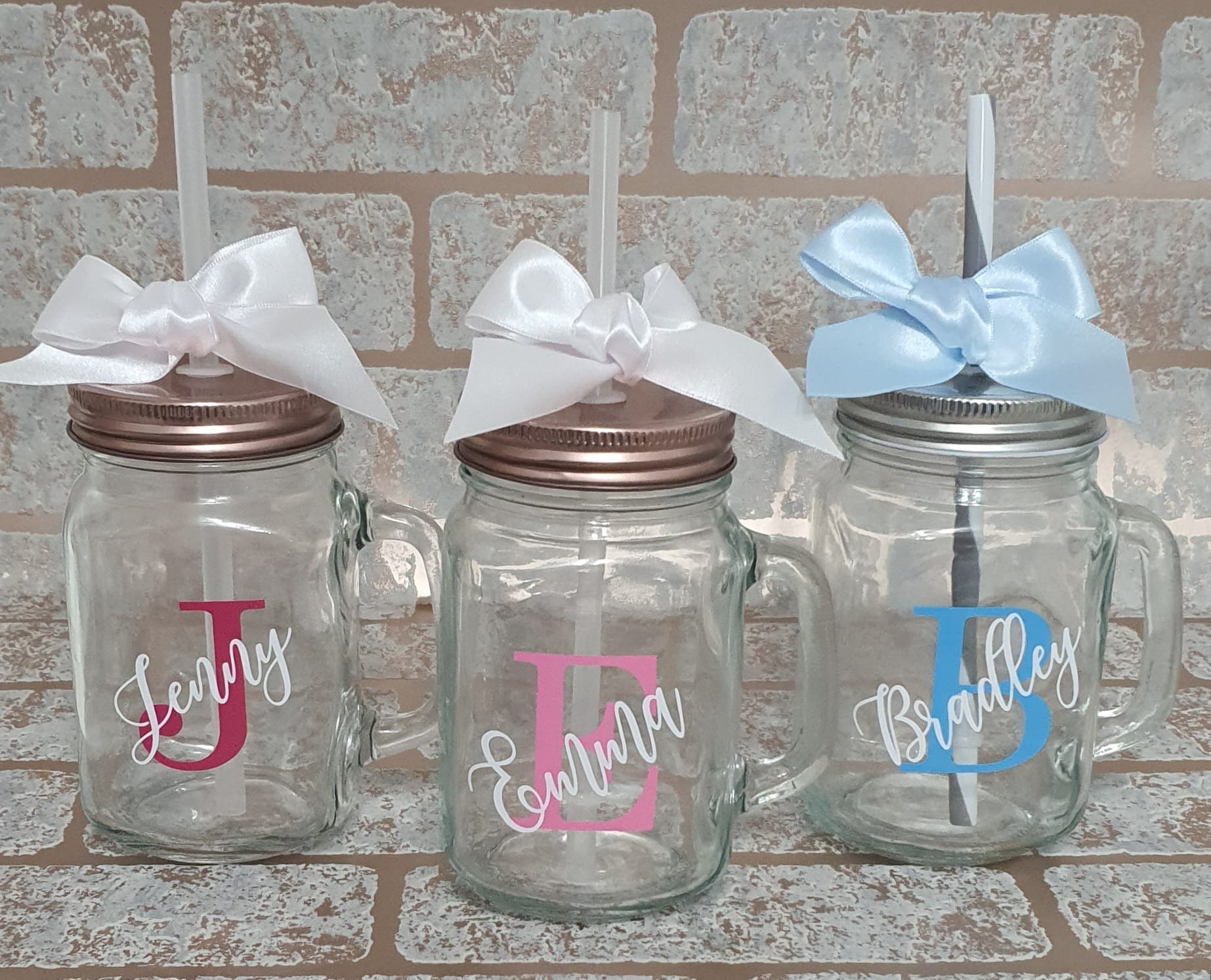 There No Greater Gift Than Friendship - Personalized Mason Jar Cup With  Straw