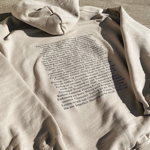 Sand I Am Affirmation Hoodie -Self Love - Self Care - Mental Health Matters - Positive Affirmation - Inspirational Love Yourself - Self Gift