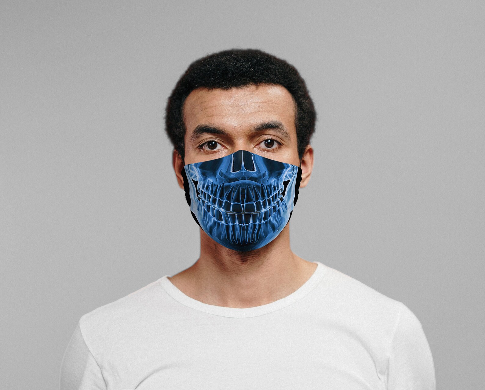 Xray mouth Face Mask/ Daily Use/ With Filter Pocket/ Reusable Etsy