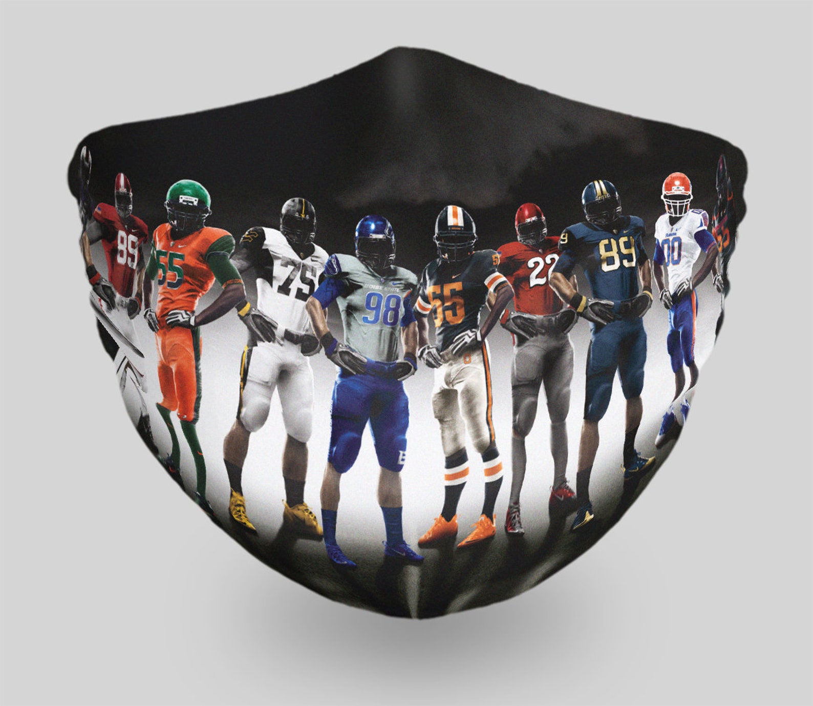 NFL teams Designed Face Mask / American Football / Daily Use / Etsy
