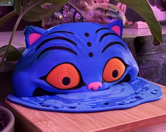 Derpy Tiger Shelf – K-Pop Demon Hunters Desk Decoration & Trinket Holder