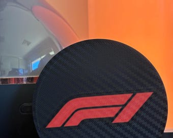 F1 Racing Untersetzer: Untersetzer Set aus Kohlefaser
