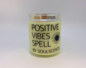Positive Vibes Spell Candle