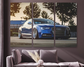 Audi Leinwand Etsy