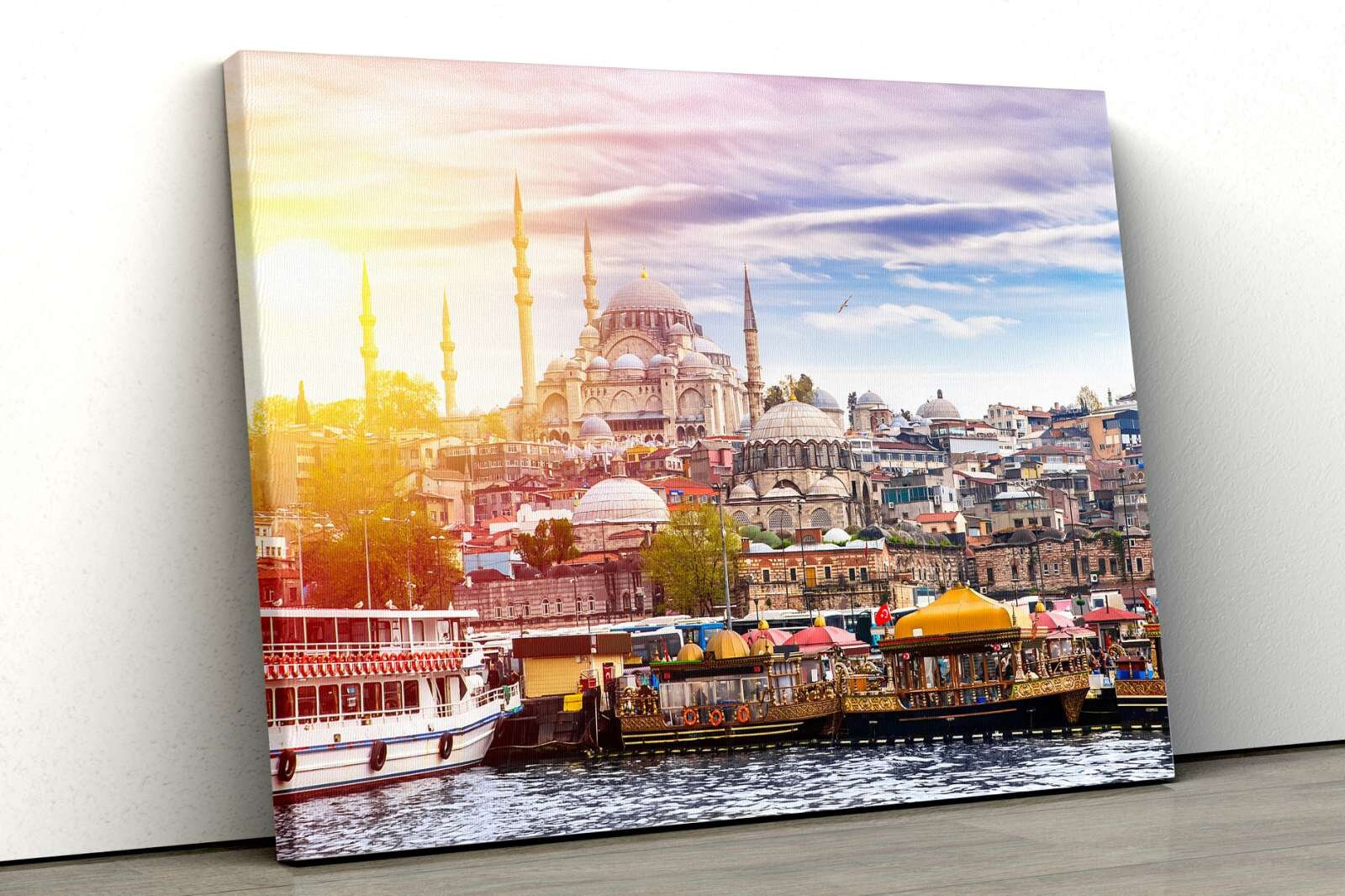 Istanbul Canvas Art Turkey Wall Art Istanbul Canvas Print Etsy