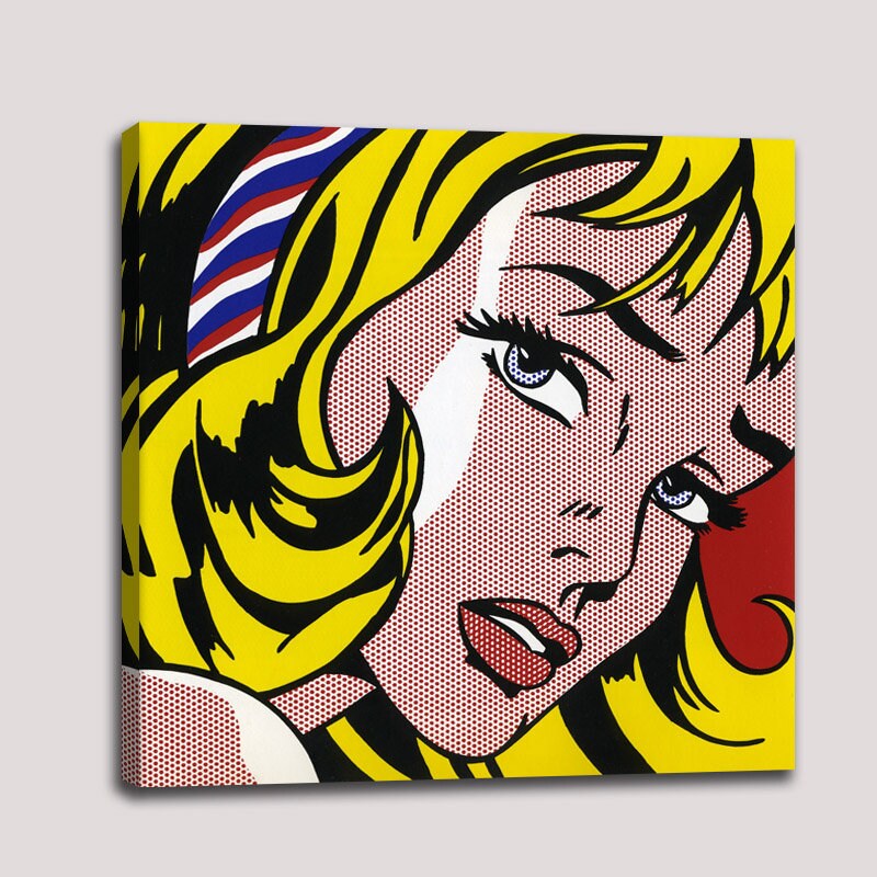 Juguetón condado Heredero Roy Lichtenstein Pop Art Canvas Prints Blond Woman Canvas - Etsy España
