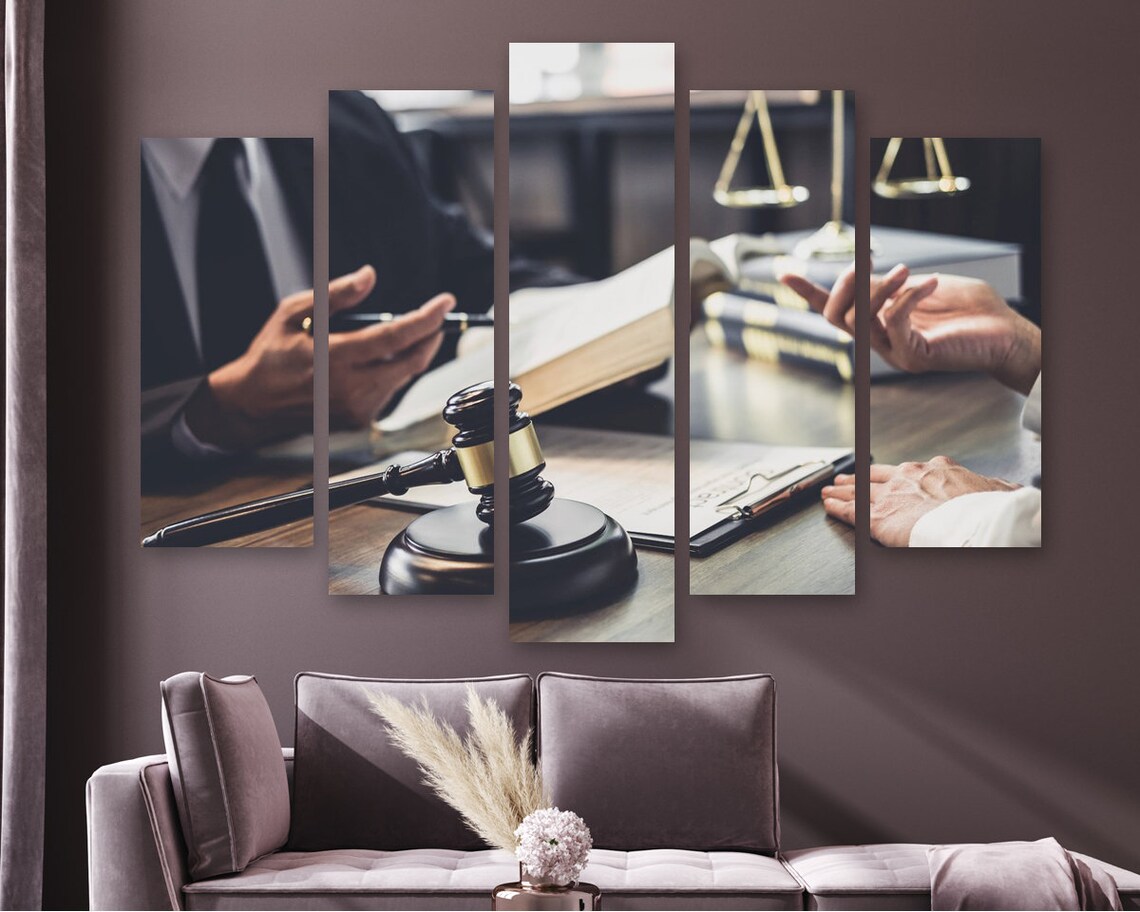 Lawyers Canvas Art Vintage Photo Canvas Prints Abstract Art Etsy