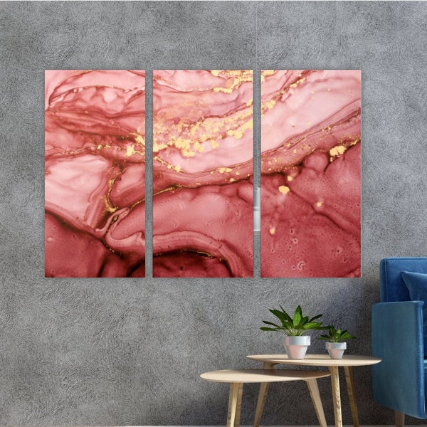 Coral Abstract - Etsy