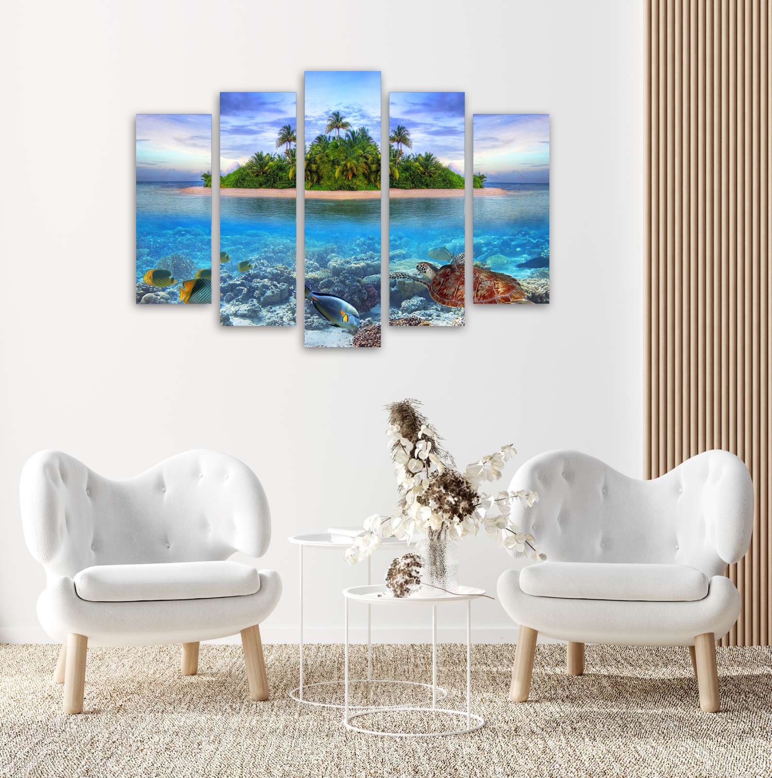 Island Canvas Prints Island Canvas Wall Décor Sea View Wall | Etsy UK