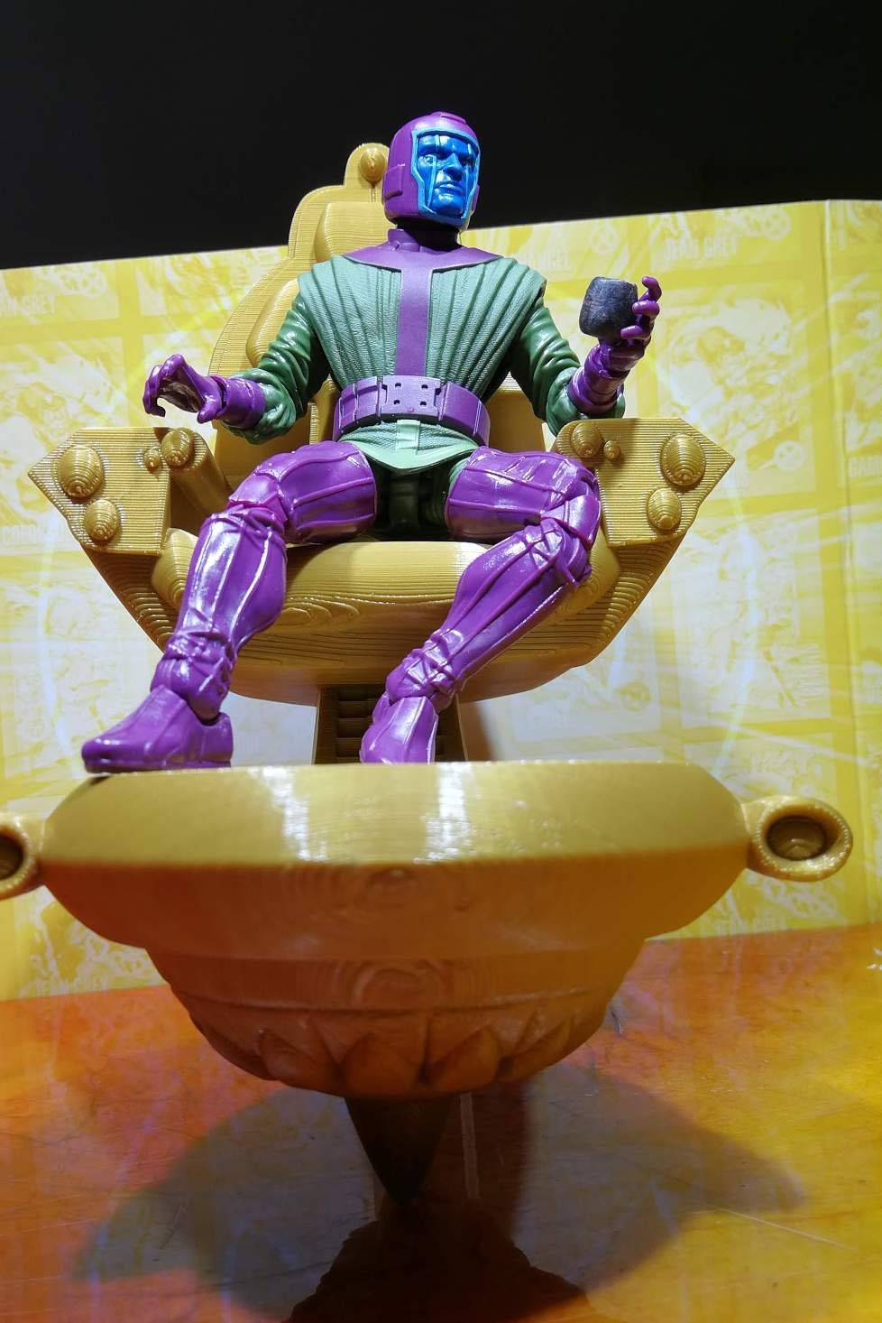 Kang the Conqueror Throne 3D model 3D printable