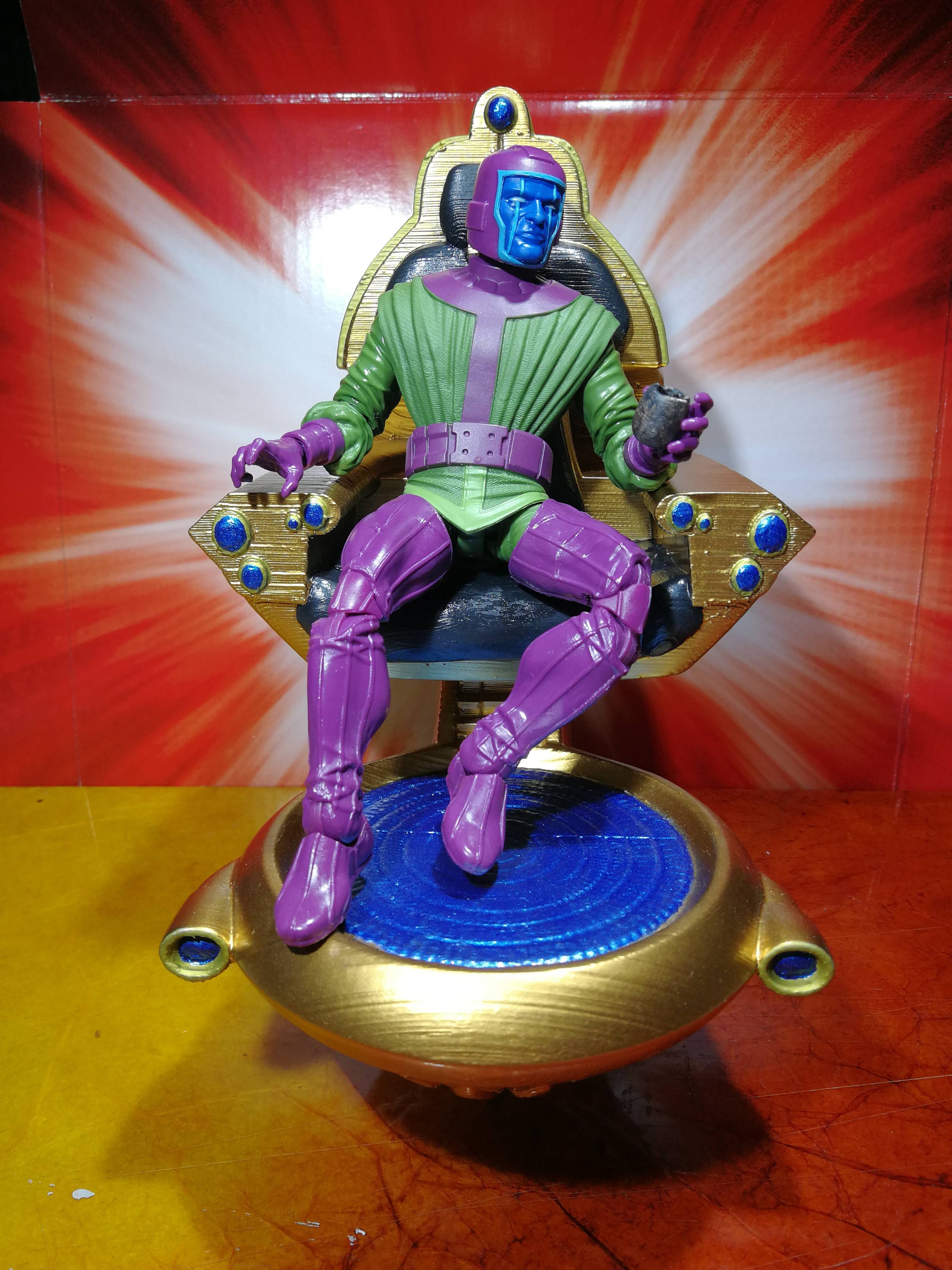 Kang the Conqueror's Custom 3D Printed Time Chair PAINTED/UNPAINTED 