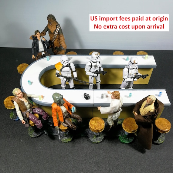 Mos Eisley Cantina Star Wars 1/12 Scale (black Series) - Etsy