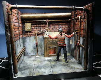 A Nightmare on Elm Street Diorama for Freddy Krueger