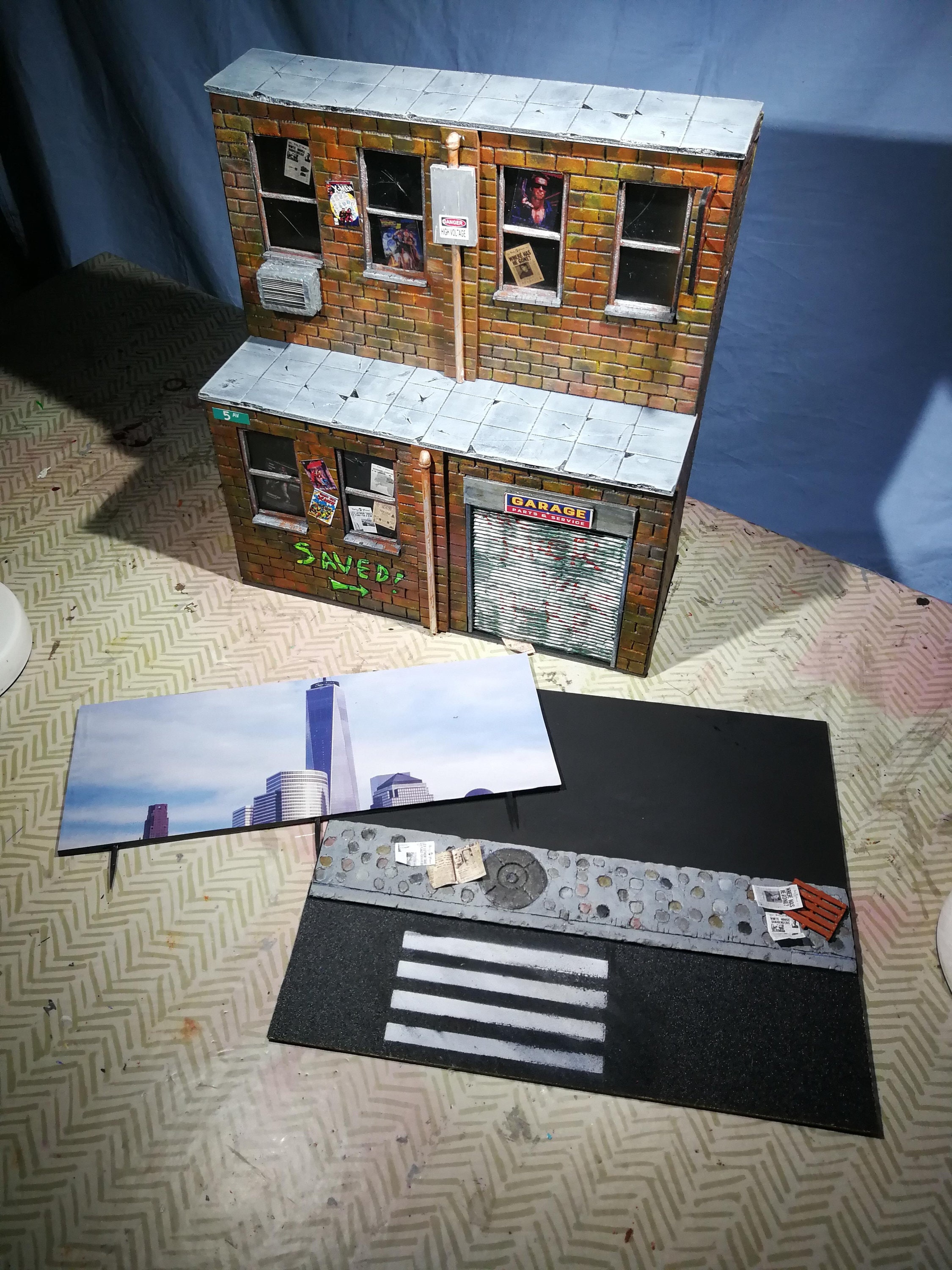 Street Diorama 1/12 Scale - Etsy