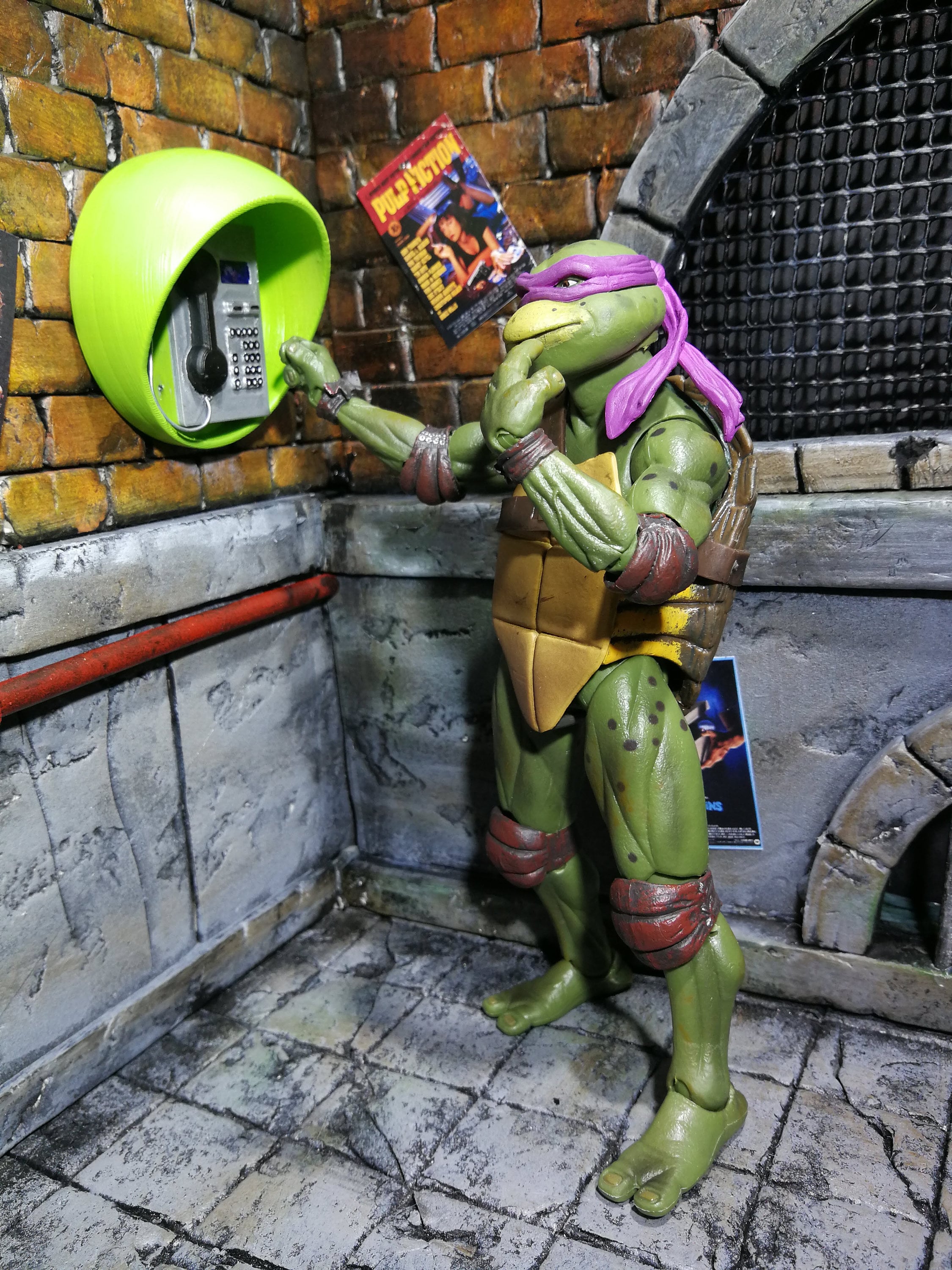Teenage Mutant Ninja Turtles living room diorama - Etsy México, image size:2250x3000