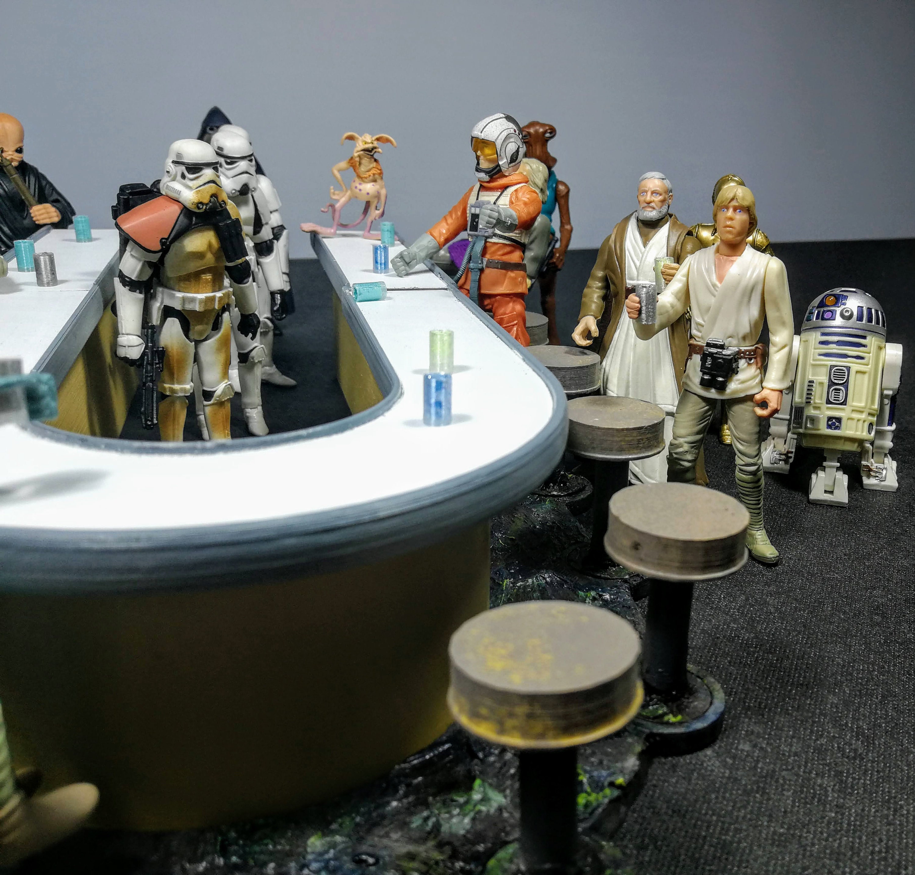 Mos Eisley Cantina Star Wars 1/18 Scale (vintage Collection) - Etsy