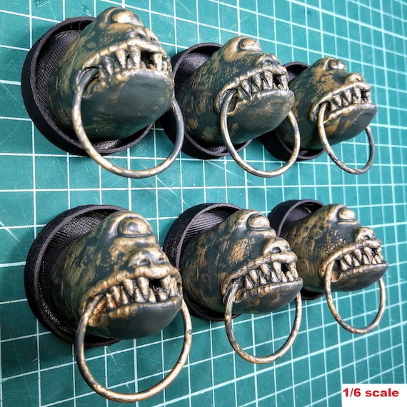 Star Wars: Jabba the Hutt's - Bobba Fett's Throne Gargoyles. 1/6