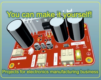 LM1875 - High-quality amplifier for consumer audio applications - Project for personal business.