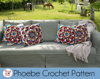 Phoebe Cushion Crochet Pattern