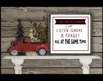 I'm a multi-tasker...