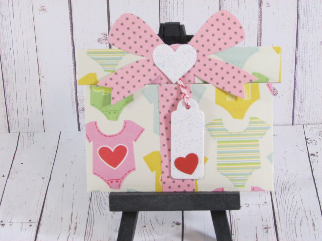 Baby Girl Gift Card Holder Presents Gift Card Envelope or Etsy