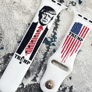 President Donald J. Trump Make America Grate Again MAGA band for Apple Watch and Samsung Galaxy Republican