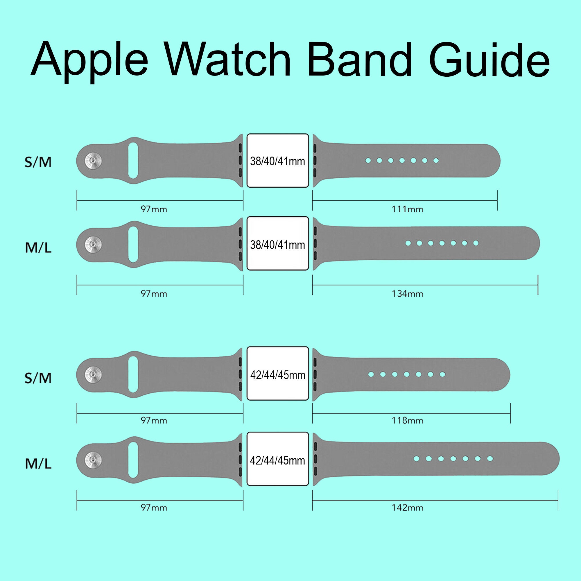 Apple Watch Band Sizing Guide – Spartan Watches