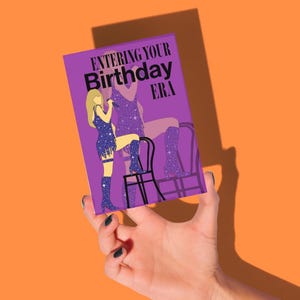 Birthday Card - Midnights Era - Taylor Swift Eras Tour Greeting Card