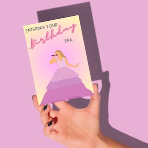Entering your Birthday Era card
