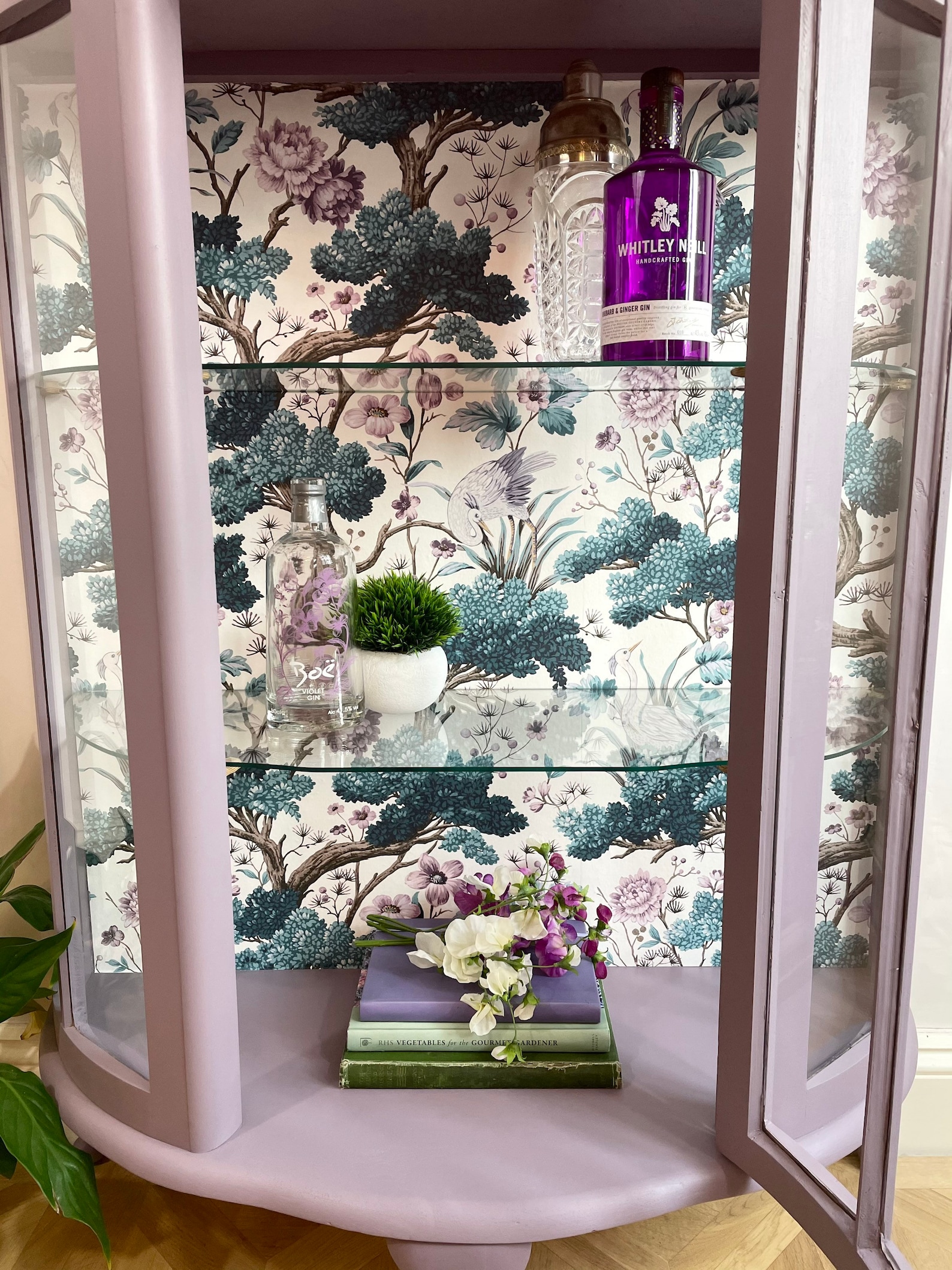 Display Cabinet Lilac Made to Order Please Message Me | Etsy UK