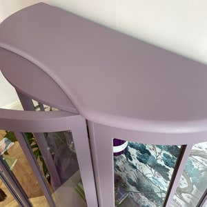 Display Cabinet Lilac ** Made to Order ** Please Message Me *** Vintage ...