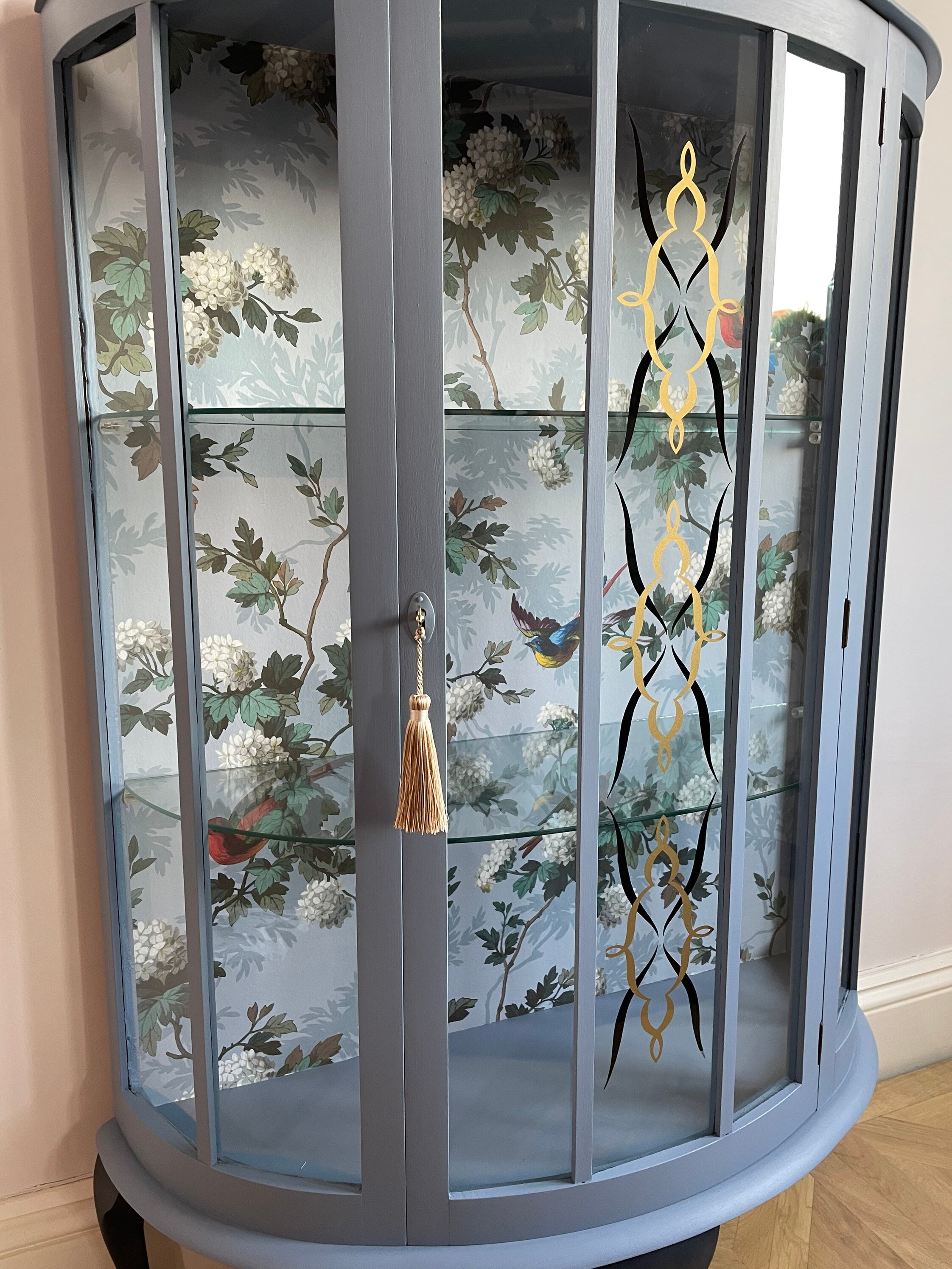 Etsy sale gin cabinet