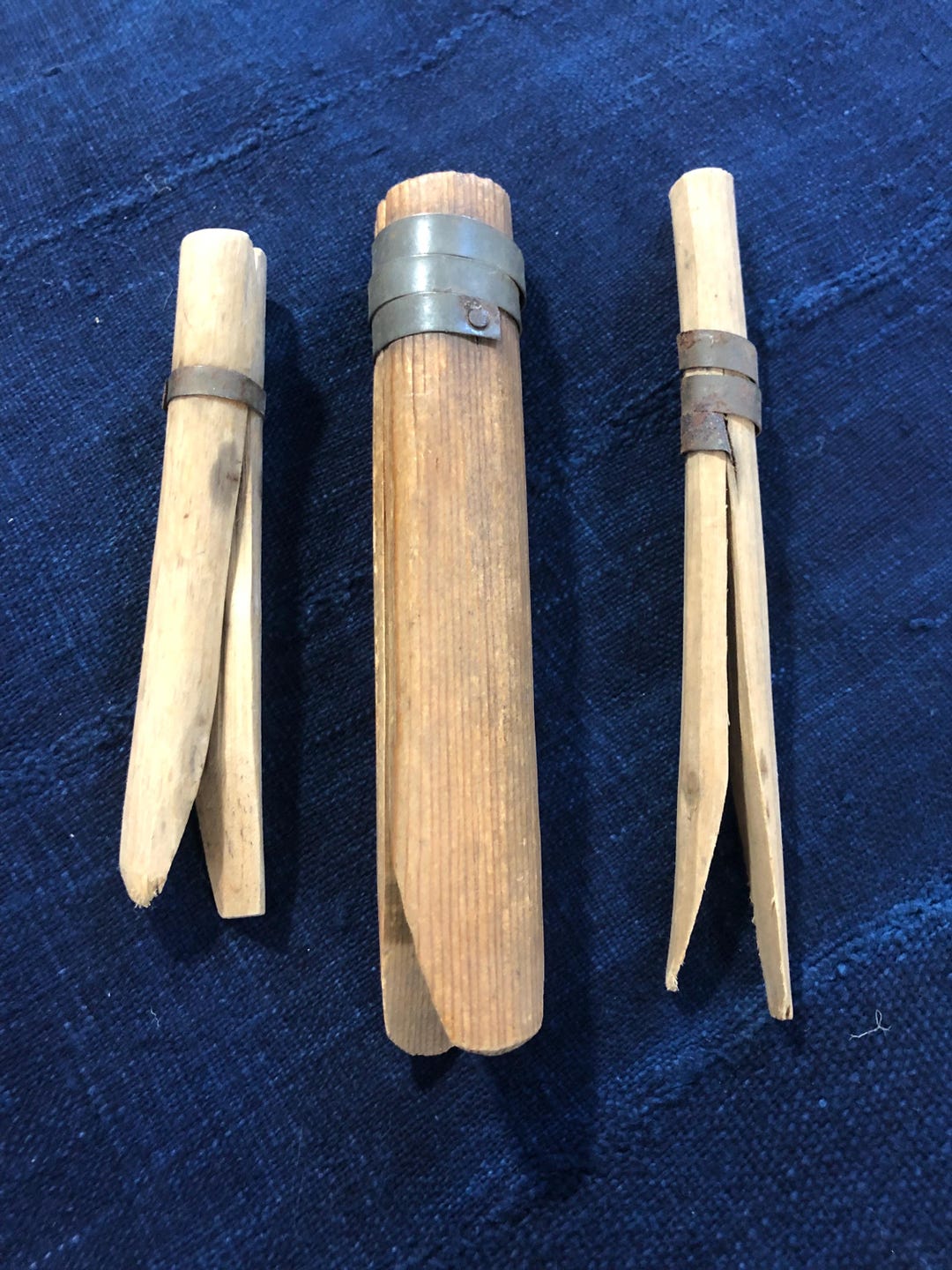 Vintage Rustic Clothespins: Primitive Decor for Farmhouse Laundry Room ...