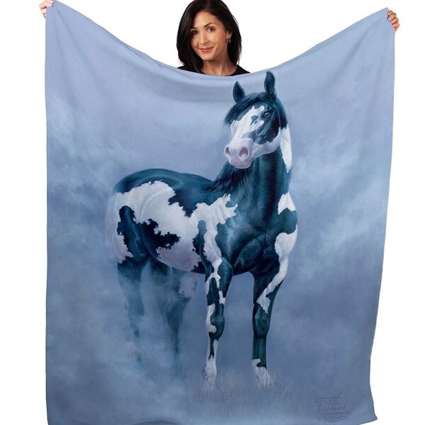 Horse Fleece Fabric Etsy