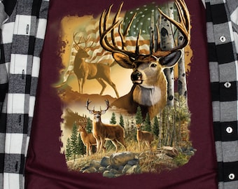 American Deer T-Shirt