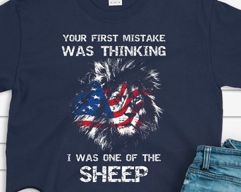 First Mistake T-shirt, Political Tee