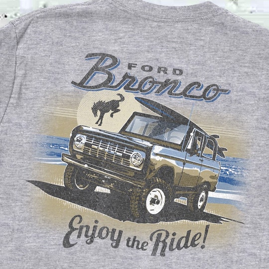 Ford T-shirt, Ford Bronco Tee, Cars & Trucks Shirt