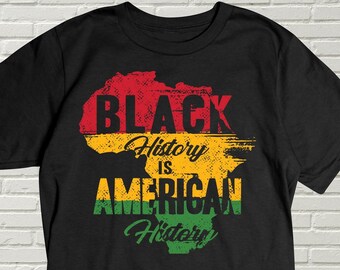 Black History T-shirt, American History Tee, Black Pride Shirt