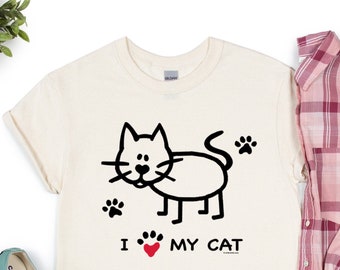 love notes cat shirt