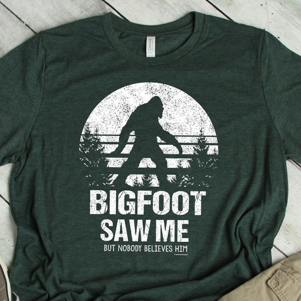 Bigfoot-Flagge: „Hab Ihn Gesehen, Aber Keiner Glaubt Mir“ – Witzige Gartenflagge 90x150 Cm, UV-beständig, Perfekt Für Garten, Balkon & Terrasse