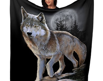 Dragon and wolf blanket sale