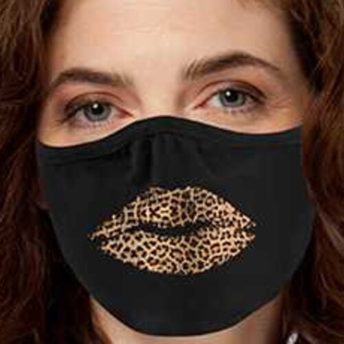 Pink Lip Face Mask Lips Mask Reusable Face Mask Filter Etsy