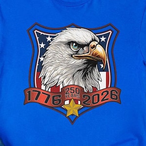 250 Years Shield Perfect Tri T-Shirt