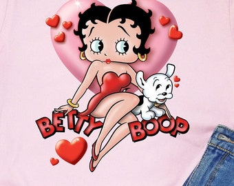 Betty Boop Heart T-shirt
