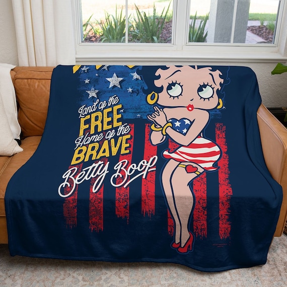 Betty boop throw sale